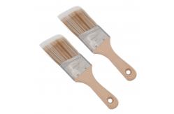 China Smooth And Even Flat Paint Brush , Synthetic Filament Professional Paint Brushes supplier
