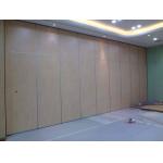 Melamine Board Gym Acoustic Partition Wall / Ballroom Soundproof Folding Walls for sale