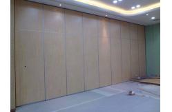 China Collapsible Operable Acoustic Partition Wall for Auditorium Sound Insulation supplier