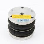 Dunlop Double Convoluted Air Spring 4 1/2X2 Rubber Bellow with Aluminum Plate for sale