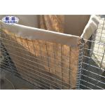 Stackable Flood Contro Retaining Wall Low Carbon Steel Iron Wire Material for sale