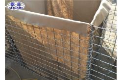China Stackable Flood Contro Retaining Wall Low Carbon Steel Iron Wire Material supplier