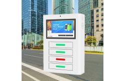 China Intelligent Self Service Mobile Phone Charging Station Kiosk With Four Doors supplier