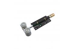 China Adjustment Bifold Aluminum Folding Door Hardware Roller Hinge Heavy Duty supplier