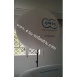 led lighted tripod balloon for public, inflatable stand balloon with customized logo for sale