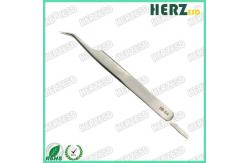 China Smooth Lines Electrostatic Discharge Tools Not Easy Deformation Curved Tips Tweezers supplier