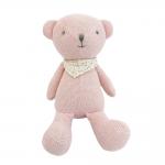 Customized PP Cotton  Stuffed Animal Toys Plush Blue Little Bear Baby Gift for sale