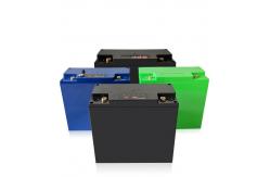 China Green 20AH 12V Lithium Battery Pack 3000 Cycle Life 4S1P Connector supplier