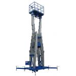Blue 2.20Kw Elevated Work Platform Insulative for Restaurant , Railway Stations for sale