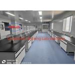 School Science Experiments Chemistry Heating Lab Workbench with Reagent Rack