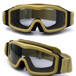 ANSI Z87.1 PC Tactical Military Glasses Military Safety Goggles for sale