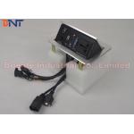 Conference Multi-functional Hidden Desktop Pop Up Power Sockets , Tabeltop Hydraulic Pop Box