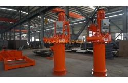 China Drilling Mud Vertical Centrifugal Degasser Solids Control 22KW supplier