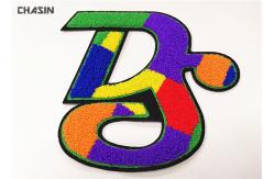 China Custom No Minimum Chenille Embroidery Patches For Varsity Jackets supplier