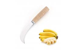China Polished Curved Fruit Knife L17.6cm W4.3cm For Grapefruit Pineapple Banana supplier