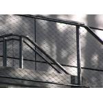 High Durability Net Tight Steel Rope Mesh 25mm-300mm Aperture Size for sale