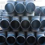 Seamless Pipe Fittings Carbon Steel Hydraulic Butt Weld Tee Seamless Buttweld Fittings ASME B16.9 Standard for sale