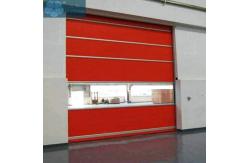 China 2m/s opening Overhead Rapid Action PVC Roll Up Shutter Door 6000x6000mm supplier