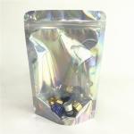 Earring Gravure Printing Holographic Cosmetic Packaging Bag for sale