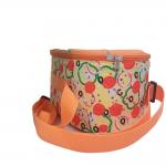 Triangle 600D Polyester Insulated Cooler Bag Picnic Insulated Lunch Box With PEVA Lining