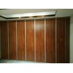 Soundproof Operable Movable Acoustic Partition Wall With Aluminium Tracks Rollers