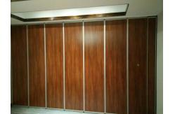 China Soundproof Operable Movable Acoustic Partition Wall With Aluminium Tracks Rollers supplier