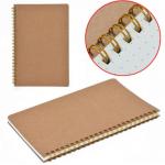 Different Sizes Spiral Bullet Journal , Hardcover Dotted Notebook Customized Design