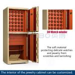 Intelligent Luxury Jewelry Safe Cabinet Multi-Layer Storage Tray Home Security