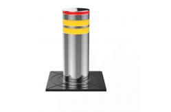 China 304 Stainless Steel Automatic Hydraulic Rising Bollard 4.5S 219mm Diameter supplier