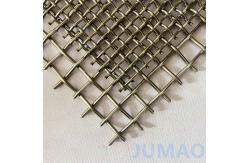 China Diamond Architectural Mesh For Facade With Customizable Openings supplier