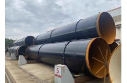 China 3LPE Seamless Coated Steel Pipes 3 Layers Polyethylene Coating Pipeline supplier