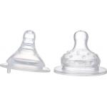 Clear Automatic Straw Cap Silicone feeding bottles for babies