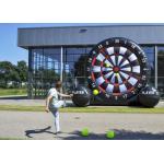 Double Stitching Inflatable Dartboard For Event , Inflatable Soccer Dart