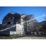 Light Weight Steel Structure Villa House Pre Engineered Building Construction With Cladding Systems for sale