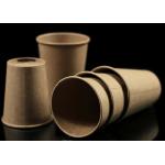 Natural Compostable Logo Printing Thick Takeaway Coffee Cups Environment Friendly for sale