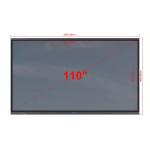 110inch 4K Display Smart Flat Panel Touch Screen Interactive Board