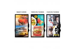 China Vertical android wifi advertising player LCD signage walking billboard poster digital display backpack supplier