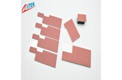 China Pink/White Good Thermal Conductive Thermal Pad for Audio and Video Components supplier