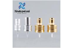 China Bottle Perfume Pump Sprayer Head Perfume Fine Mist Sprayer Easy Crimp Spring Outside supplier