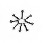 Anti Rust Skateboard Multi Tool Skateboard Mounting Hardware Screws Bolts for sale