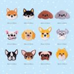 Playful Frenchie Iron-On Patch Custom Pet Lover Gift Velvety Embroidery for Clothing and Bags
