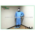 Comfortable Non-woven Disposable Medical Scrubs/Medical Surgical gown for hospital for sale