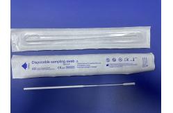 China Virus Test 152mm Medical Cotton Swab , Non Invasive Nasal Swab supplier