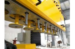 China 30kw Automatic Stone Slab Polishing Machine For Arc Slabs Marble Granite supplier