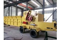 China SH800-500 Mobile Diesel Engine Wood Chipper, Energy-saving Wood Chip Crusher supplier
