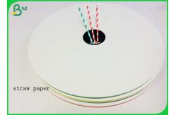 China 120GSM Foodgrade Automatic Straw Manufacturing Paper With Reel Package supplier