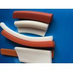 Low Hardness Silicone Foam Strip , Extruded Silicone Foam Sealing Strip