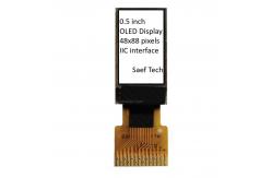 China 0.5 Inch OLED Display Module 88x48 Pixels Passive Matrix With I2C Interface supplier