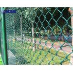 Galvanized Chain Link Mesh Fence With PVC Coated For Residential And Commercial