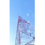 110KV Antenna Telecommunication Tower Galvanized Angular Steel Radar Structure